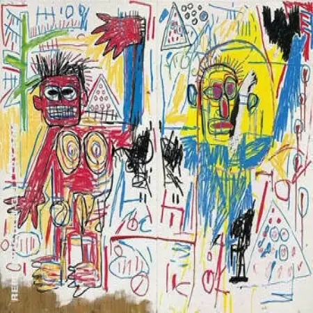 Untitled 1982 2 By Jean-Michel-Basquiat