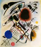 Schwarzer Fleck, Black Spot, 1921 By Wassily Kandinsky