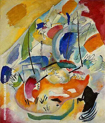 Improvisation 31 Sea Battle1913 By Wassily Kandinsky