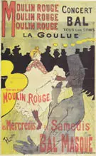 Moulin Rouge La Goulue 1891 By Henri De Toulouse Lautrec
