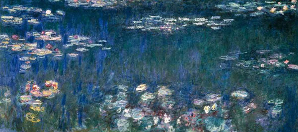 Green Reflection c1916 by Claude Monet | Oil Painting Reproduction