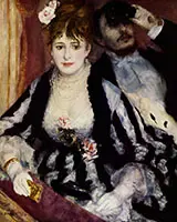 La Loge 1874 By Pierre Auguste Renoir