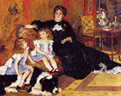 Madame Charpentier and her Children 1878 By Pierre Auguste Renoir