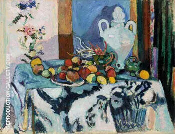 Blue Still Life Nature Morte Bleue 1907 By Henri Matisse