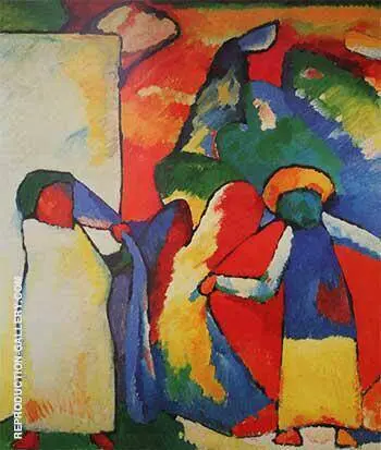 Improvisation 6 African 1909 By Wassily Kandinsky