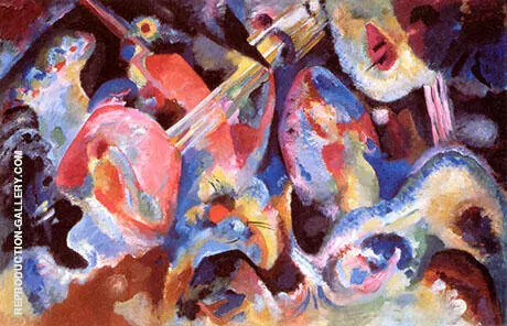 Improvisation Deluge 1913 By Wassily Kandinsky