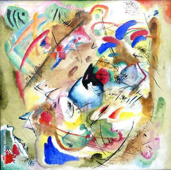 Improvisation Dreamy 1913 By Wassily Kandinsky