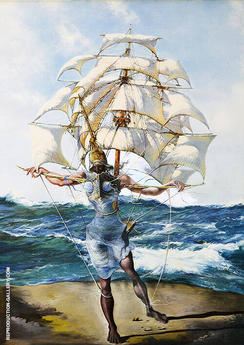 The Ship by Salvador Dali | Oil Painting Reproduction