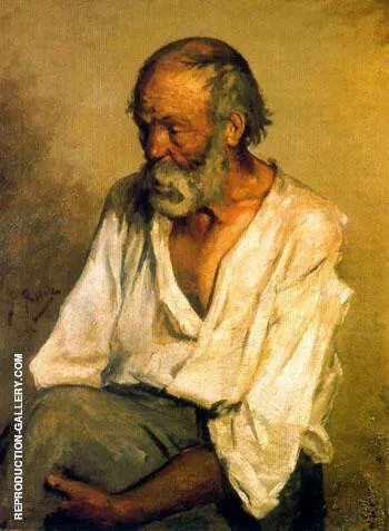 The Old Fisherman 1895 By Pablo Picasso