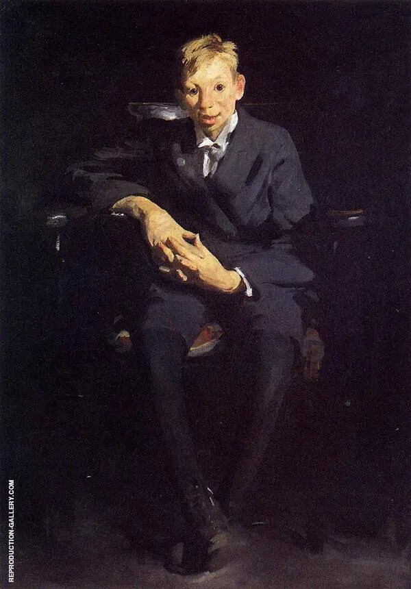 Frankie the Organ Boy 1907 By George Bellows