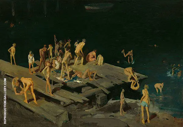 Forty Two Kids 1907 By George Bellows