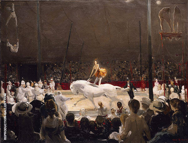 The Circus 1912 by George Bellows | Oil Painting Reproduction