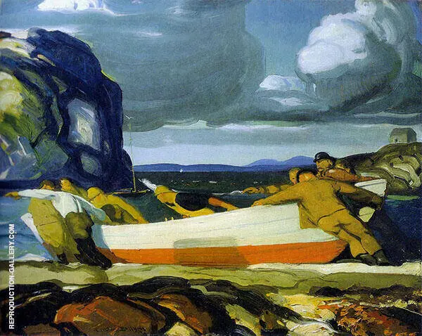 The Big Dory 1913 By George Bellows