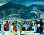 Love of Winter 1914 By George Bellows