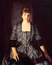 Emma in the Black Print 1919 By George Bellows
