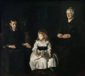 Elinor Jean and Anna 1920 By George Bellows