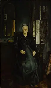 Portrait of My Mother No 1 1921 By George Bellows