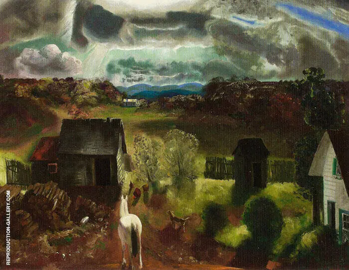 The White Horse 1922 By George Bellows