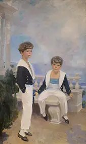 The Velie Boys 1913 By Cecilia Beaux