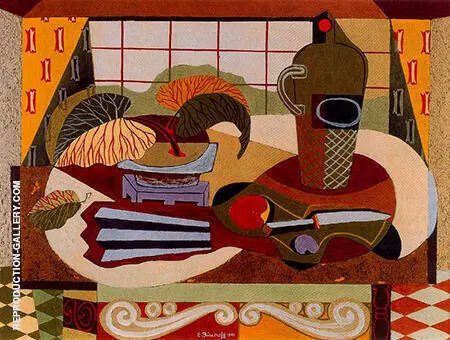 Untitled Still Life 1941 By Elmer Bischoff