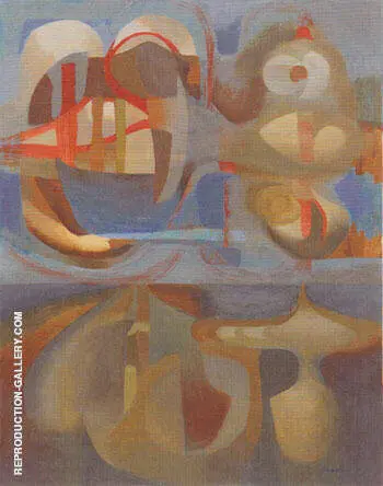 Objects Above and Below the Horizon March 1947 By Elmer Bischoff