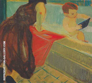 Green Bathtub 1954 By Elmer Bischoff