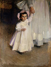 Ernesta Child with Nurse 1894 By Cecilia Beaux