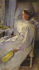 New England Woman 1895 By Cecilia Beaux