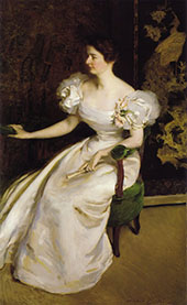 Mrs Clement B Newbold 1896 By Cecilia Beaux