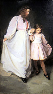Dorothea and Francesca The Dancing Lesson 1898 By Cecilia Beaux