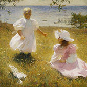 The Sisters By Frank Weston Benson