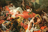 Death of Sardanapalus By Eugene Delacroix