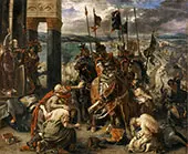 The Entry of the Crusaders into Constantinople 1840 By Eugene Delacroix