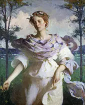 Summer 1890 By Frank Weston Benson