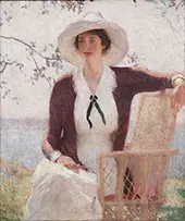 My Daughter Elisabeth 1914 By Frank Weston Benson