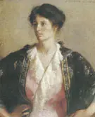 Portrait of Elisabeth c.a. 1918 By Frank Weston Benson