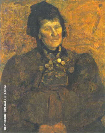 Old Woman from Dachau 1900 By Paula Modersohn-Becker