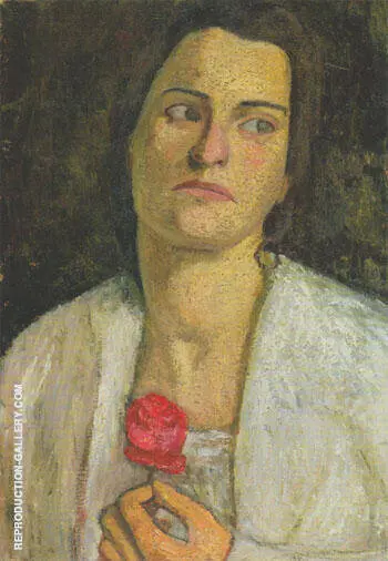 Clara Rilke Westhoff 1905 By Paula Modersohn-Becker