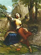 The Sculptor 1845 By Gustave Courbet