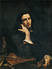 The Man with the Leather Belt 1845-46 By Gustave Courbet