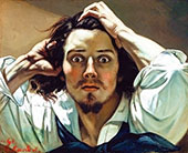 The Desperate Man 1844-45 By Gustave Courbet
