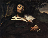 The Wounded Man 1844-45 By Gustave Courbet