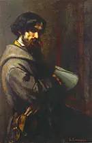 Alphonse Promayet 1851 By Gustave Courbet