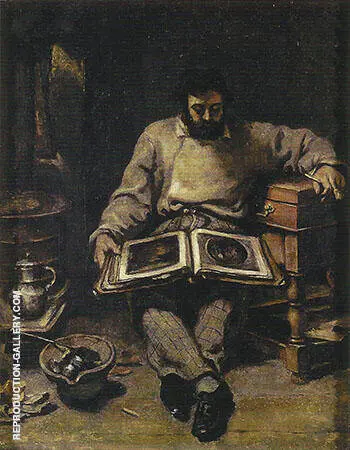 Marc Trapadour ca.1849 By Gustave Courbet