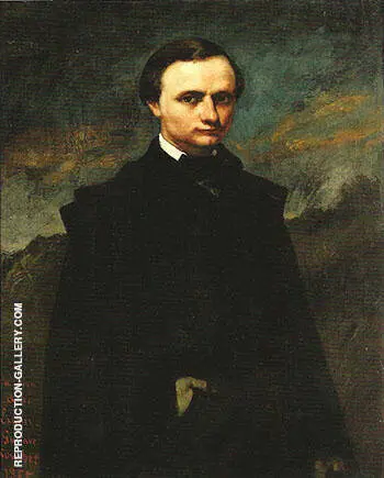 Clement Laurier 1855 By Gustave Courbet