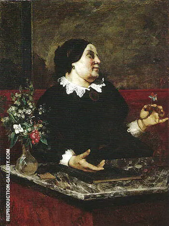 Mere Gregoire 1855-59 By Gustave Courbet