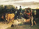 The Peasants of Flagey Returning from the Fair 1850 By Gustave Courbet