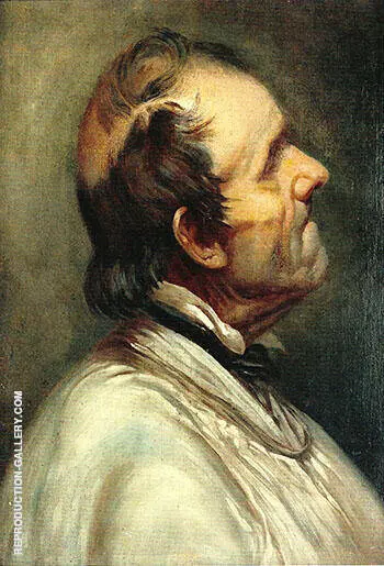 Father Bonnet ca.1849 By Gustave Courbet