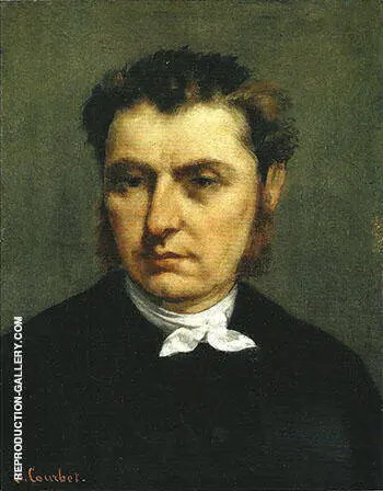 Emile Ollivier ca 1862 By Gustave Courbet