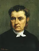 Emile Ollivier ca 1862 By Gustave Courbet